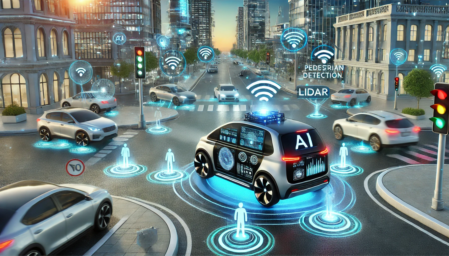 AI in Autonomous Vehicles Enhancing Safety, Efficiency, and Performance