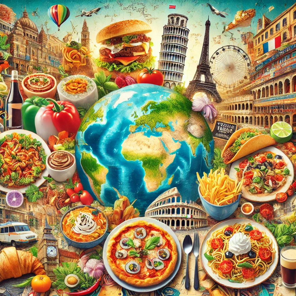 The Ultimate Foodie’s Travel Guide featuring must-visit restaurants and must-try dishes worldwide