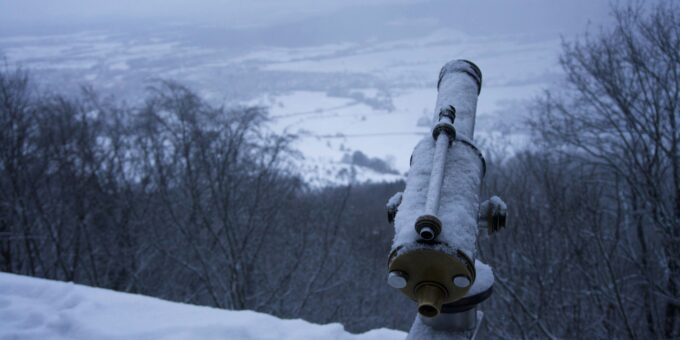 Exploring the South Pole Telescope Beneath a Rainbow of Colors: A Space Photo of the Day