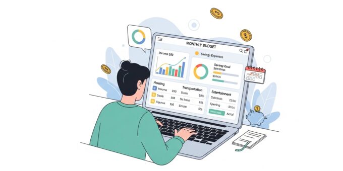 how to build a monthly budget plan that actually works for beginners