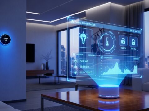 smart home with AI devices